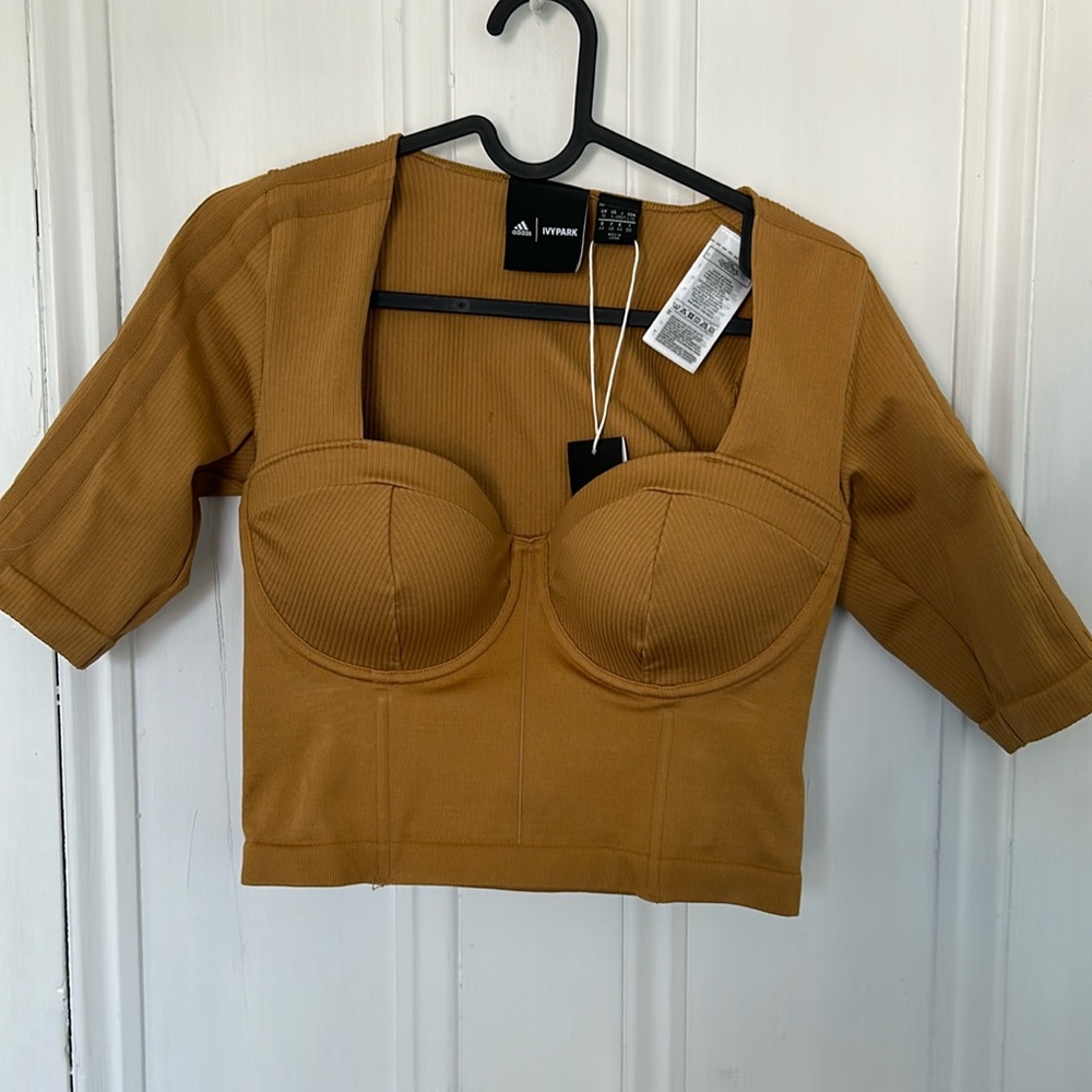 adidas x IVY PARK knit crop top